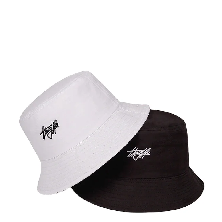 Manufacturer Wholesale Good Quality Reversible Embroidery Logo Private Label Custom Bucket Hat Print