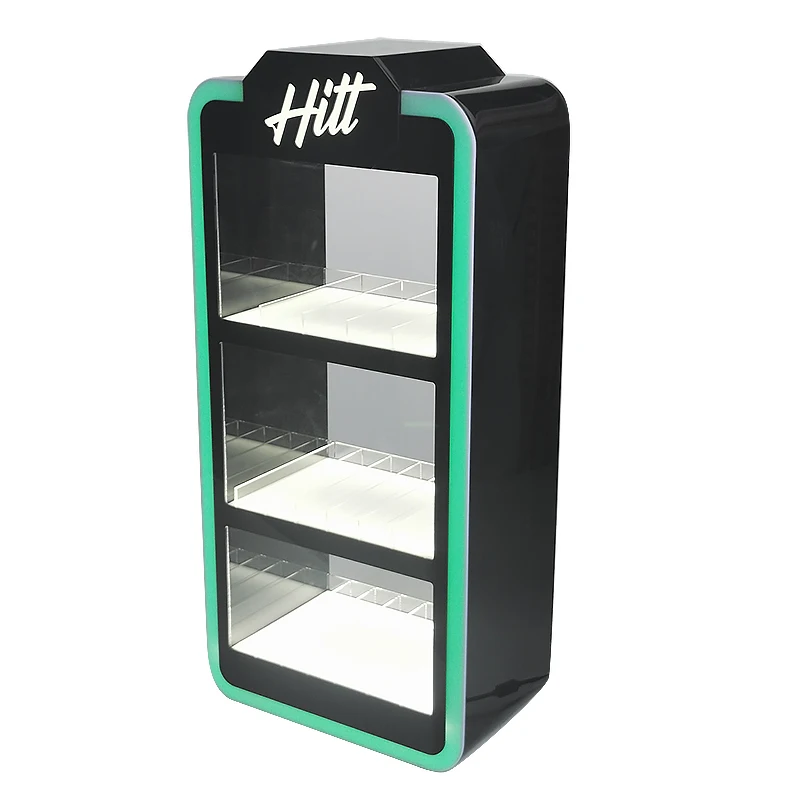 Factory Wholesale Acrylic Tobacco Countertop Cabinet Smoke Shop Display Rack