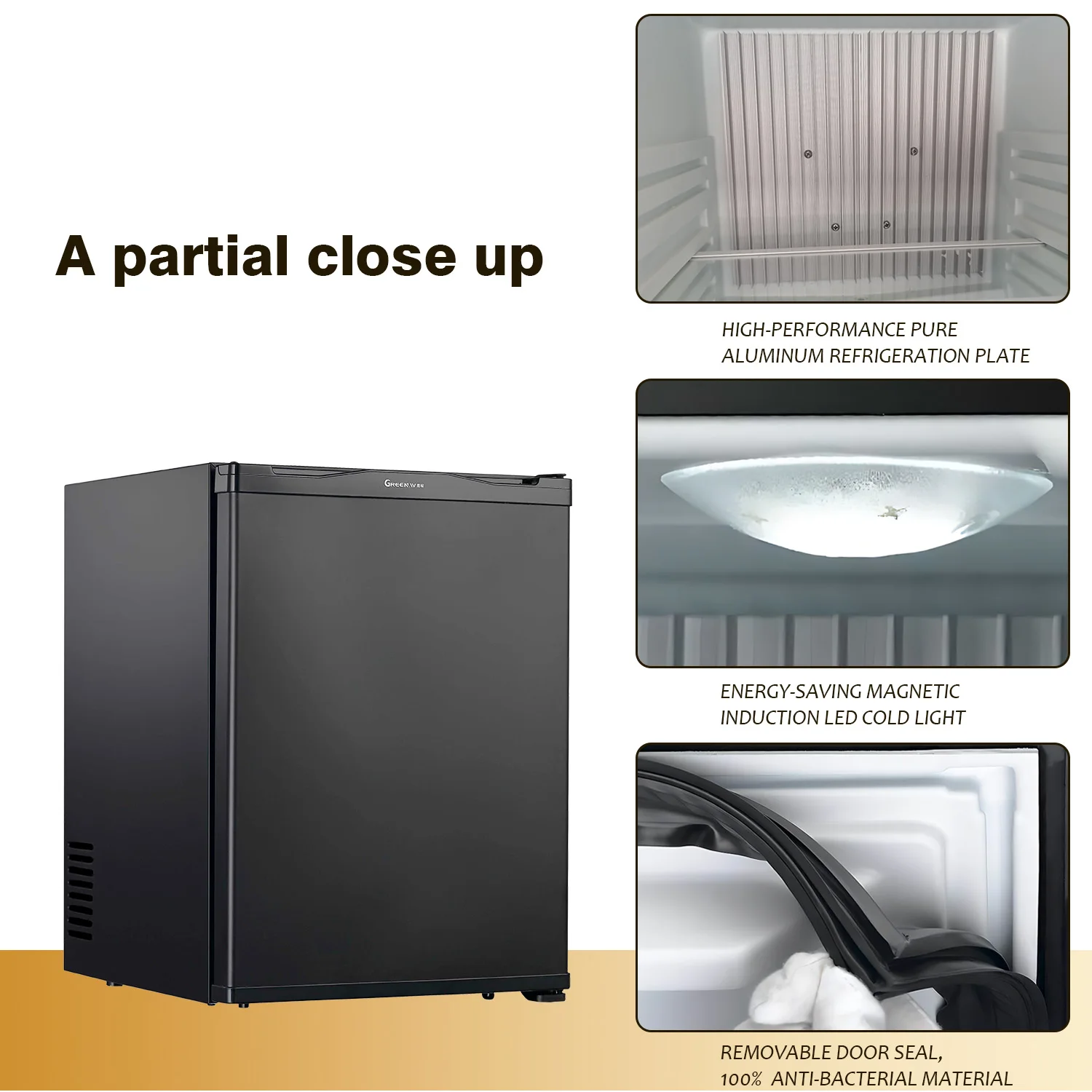 220v/110v ac dc mini fridge 40l,hotel and home appliances