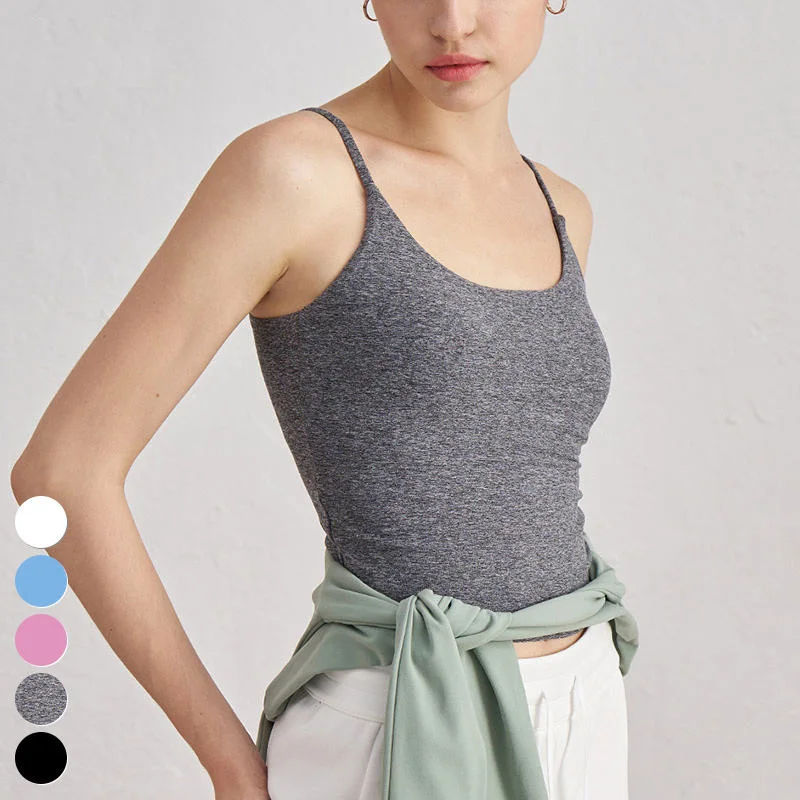 Wholesale Sexy Sports Bras Deep V Neckline U Back Triangle French Sport Underwear Gym Fitness Top Yoga Sports Bra For Women