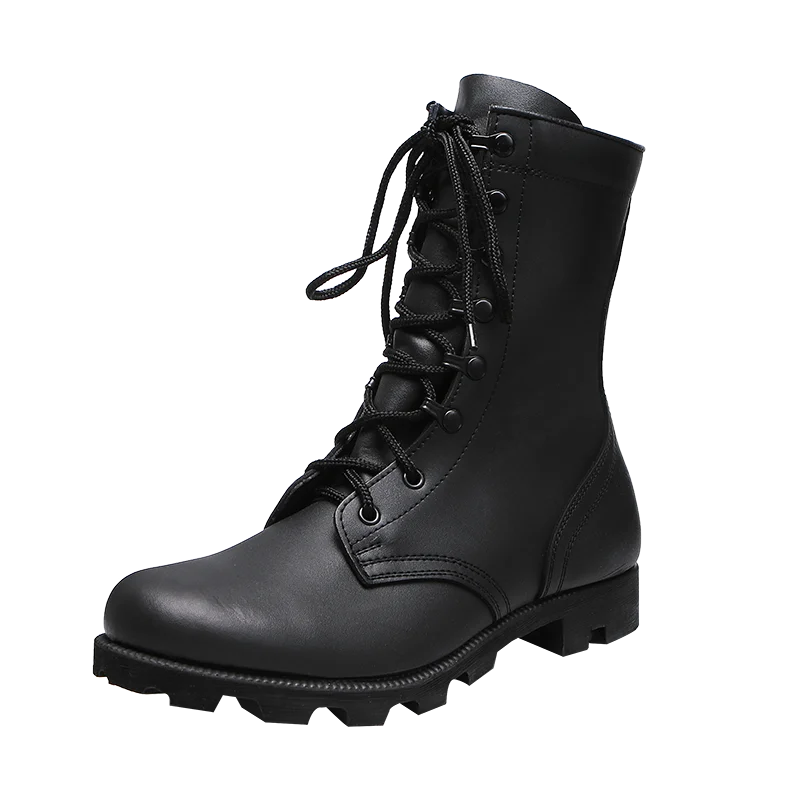 Xinxing high quality officer molding combat boots split leather upper for tactical tactical use MB27