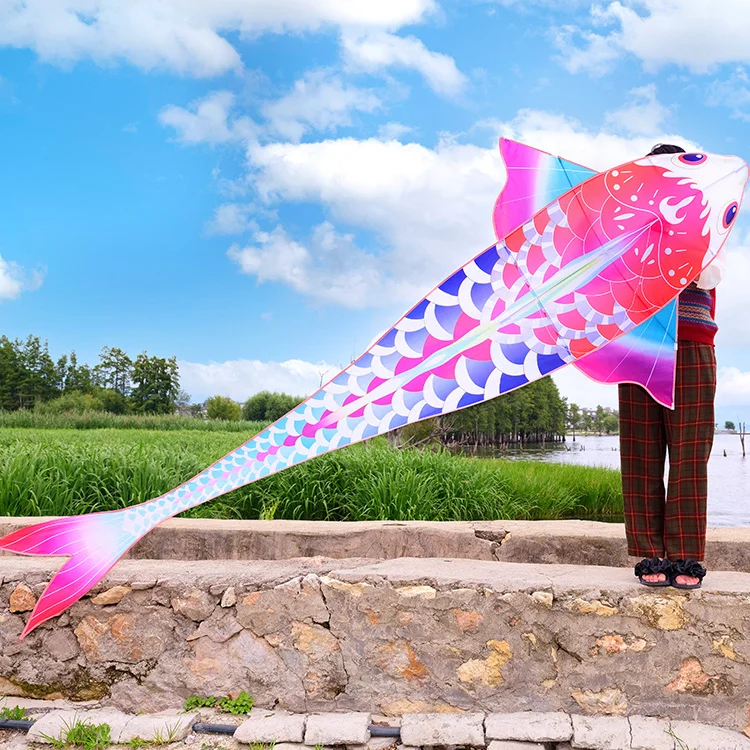 Huge Carp Fish Kites for Flying Outdoor 6m