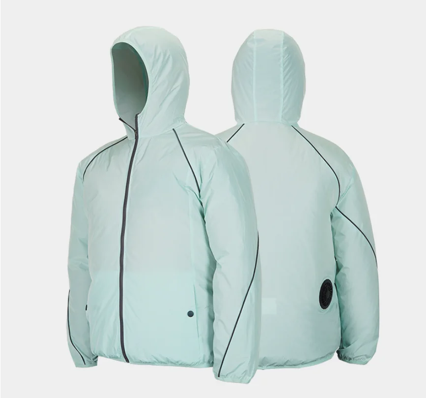 Охлаждающая куртка с вентилятором, кондиционеры для одежды, Солнцезащитная одежда для высокотемпературной работы на открытом воздухе для мужчин