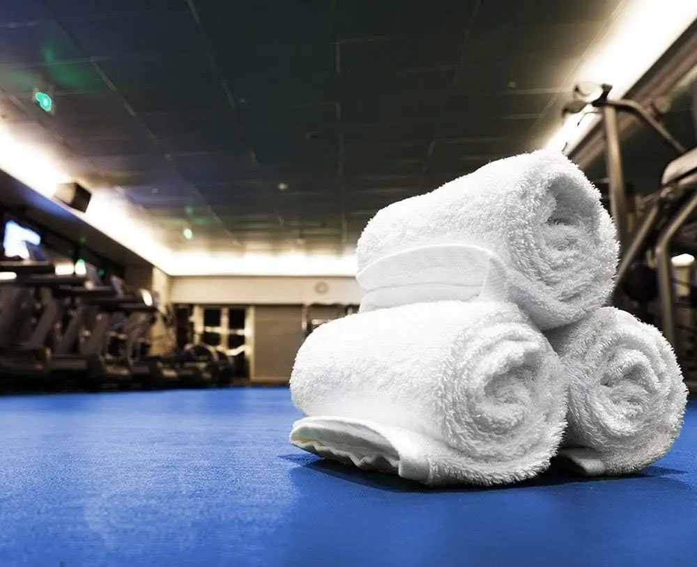 Highly Absorbent Towels Hand Gym Beauty Hair Spa Home Hair Care 100% Cotton Thick White Grey Black Towels Salon Towels