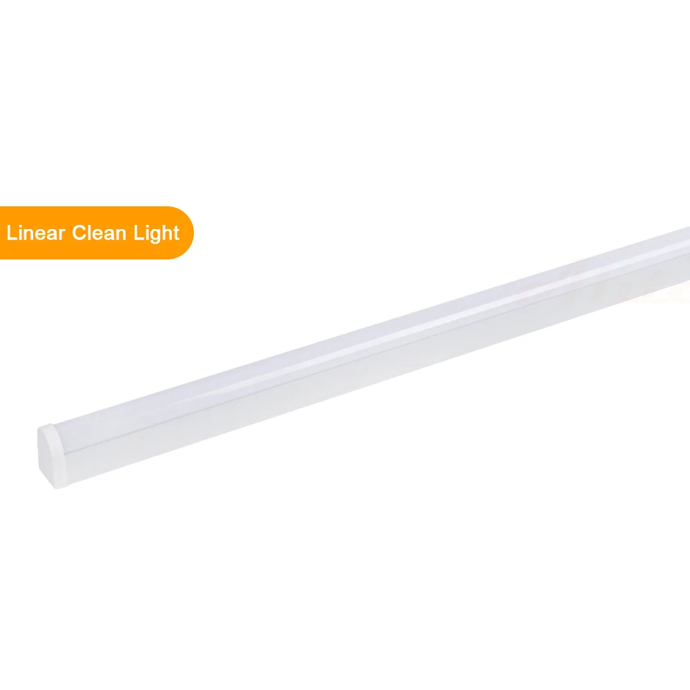 Purification Led Light Ceiling Mounted 2FT 4FT Led Purification Tube Light for food processing plants Laboratory
