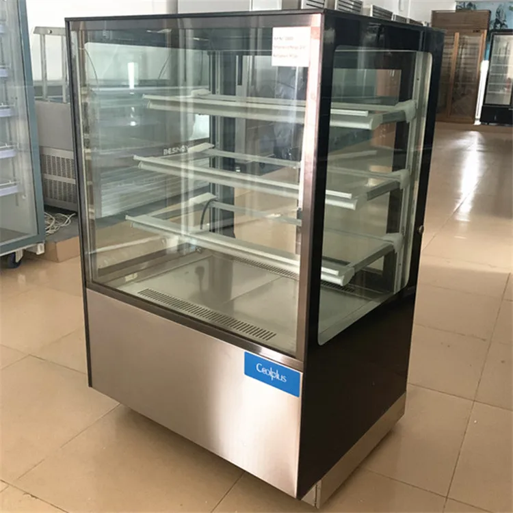Pastry display case bakery cooling showcase commercial cake display fridge display cabinet cake showcase chiller