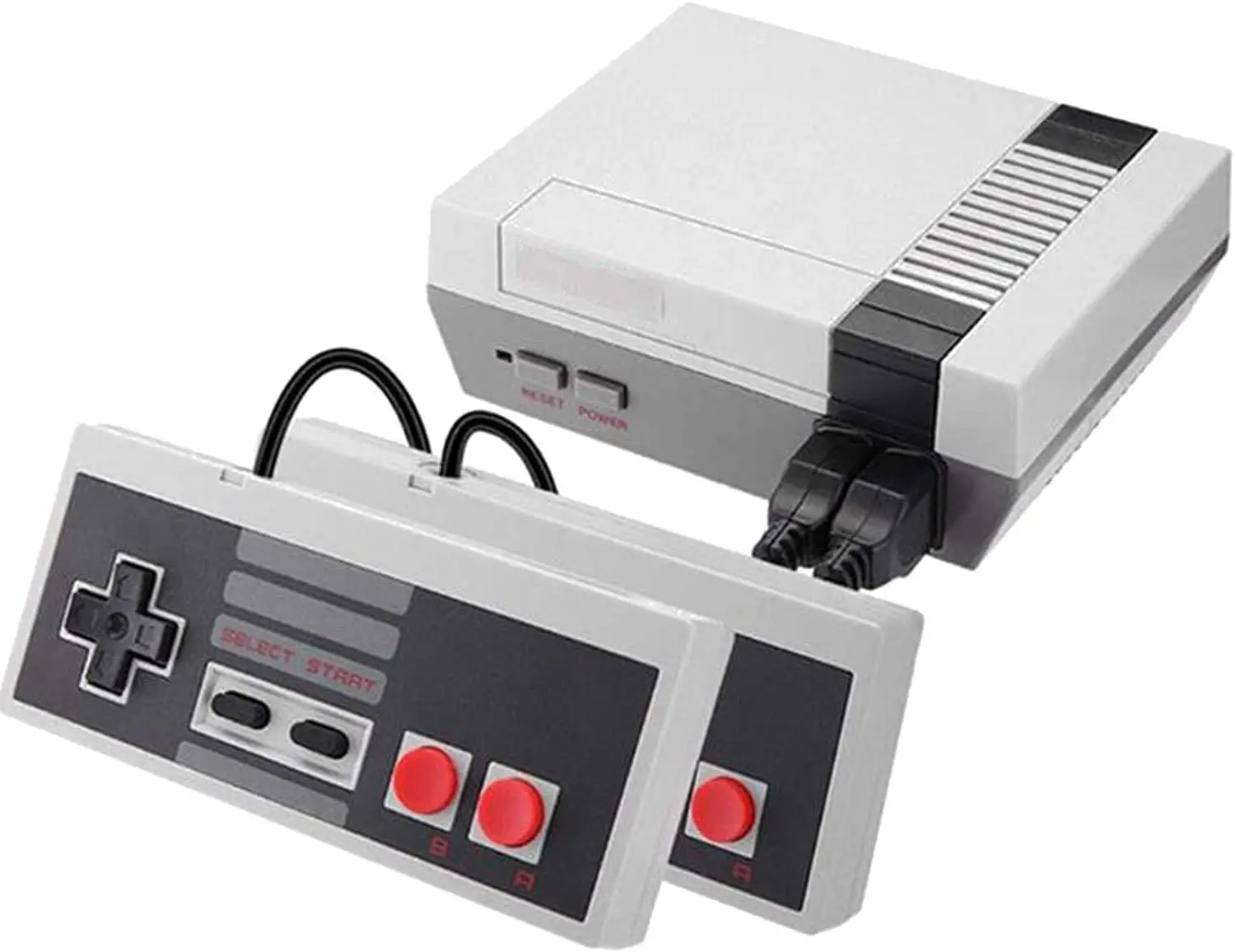 Classic Retro Game Console,Video Game System Build-in 620 Classic Games, AV Output and 2 Classic Game Controllers