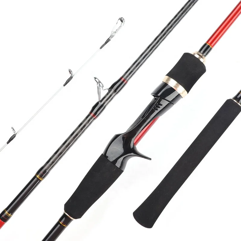 TAIGEK 2.05m Titanium Tip Fast Action Egi Squid Fishing Rod Carbon Fiber Fishing Rods