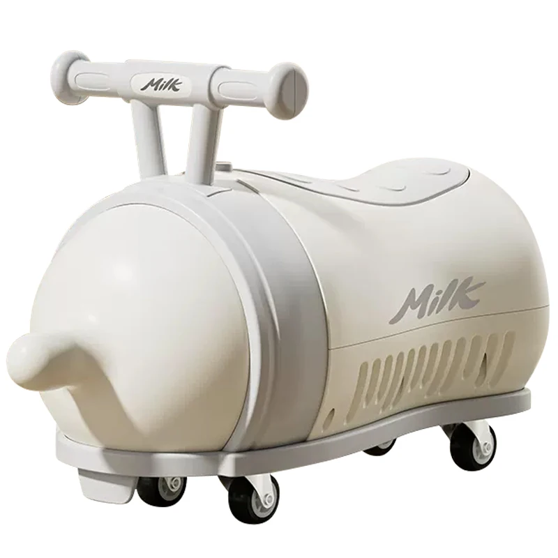 Custom Wholesale New Design Baby Toddler Swing Car Baby Toys Electric Ride On Car Plastic Kids Wiggle Swing Car For Children