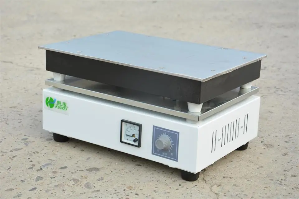 Hot selling laboratory glassware heating MB-4B stainless steel 400*280 temperature adjustable electric heating plate