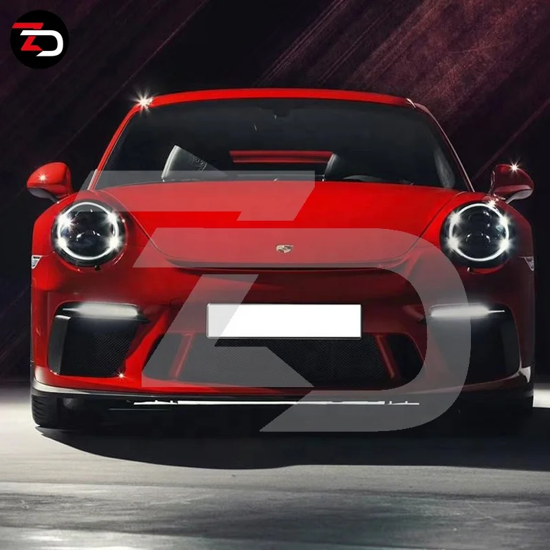 Wholesale Price GT3 RS Look Design Body Kit For Porsche Carrera 911 991.2 Front Bumper Rear Bumper Spoiler