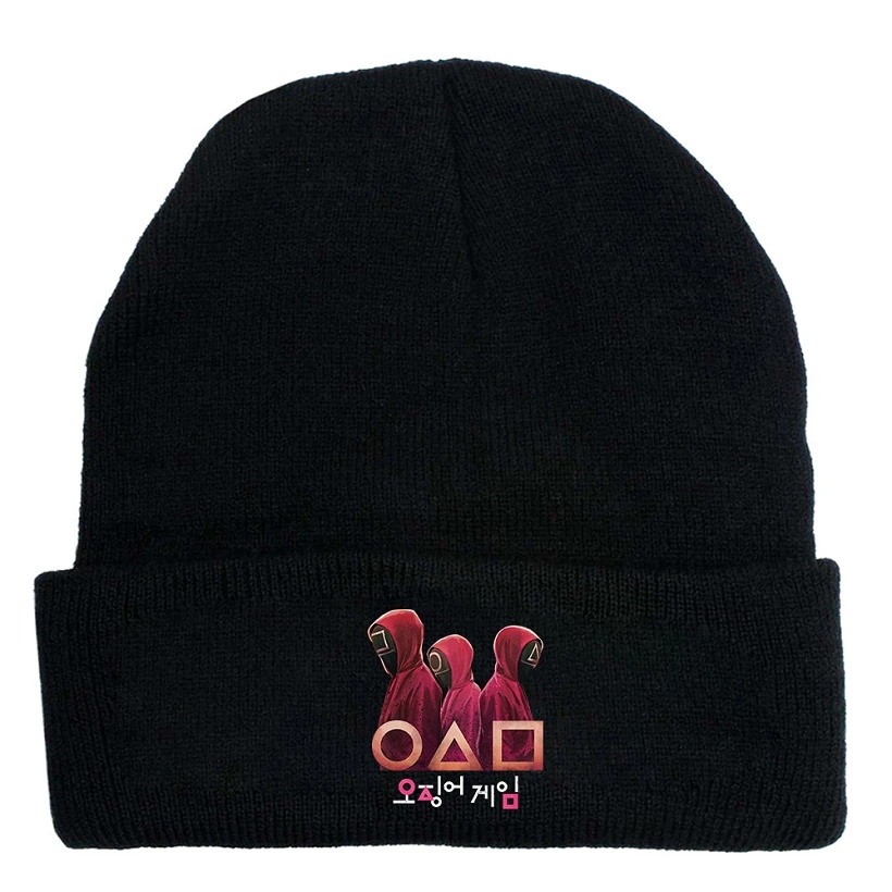 korean squid game fashion hat beanie