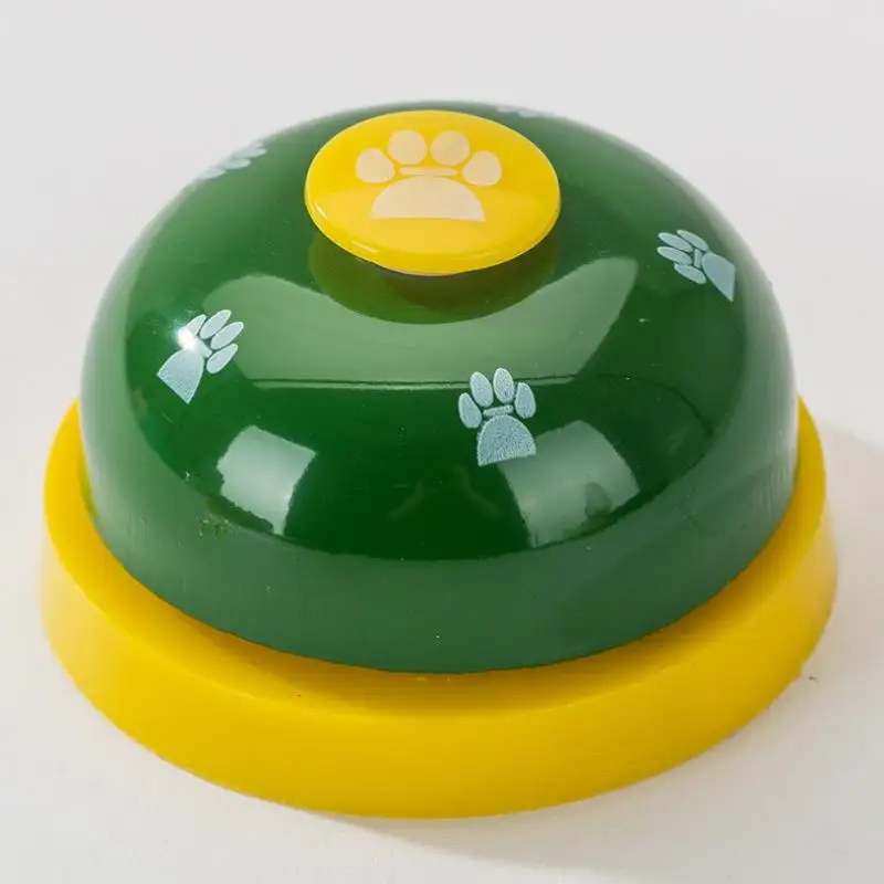 Factory  Wholesale Pet Training Bell  Footprint Ring Bell Communication Device  Pet Training Equipment Interactive toy