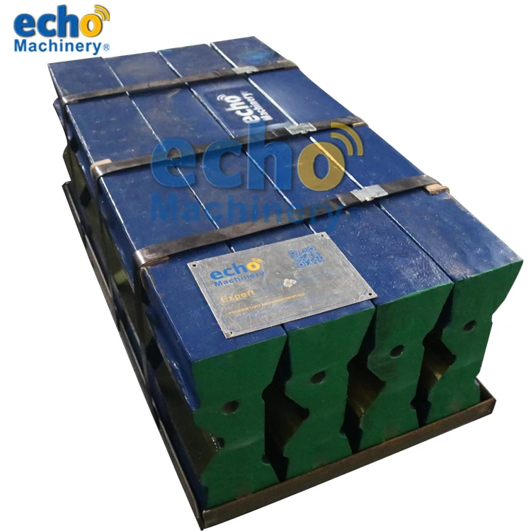 MR100 Z MR100 R impact crusher parts ceramic blow bar hammer