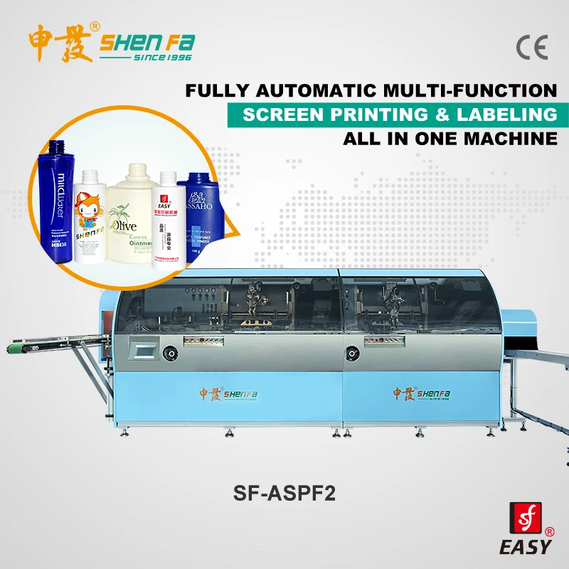 high speed 65pcs per minute automatic screen printing machine