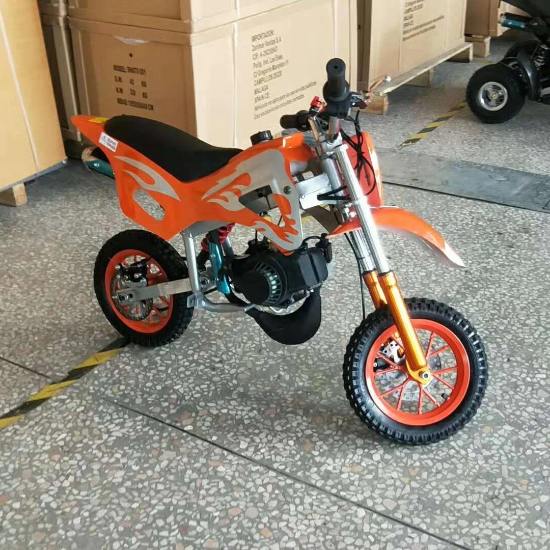Hot sale Kids 49CC 2 Stroke Gasoline Motorized Mini Dirt Bike