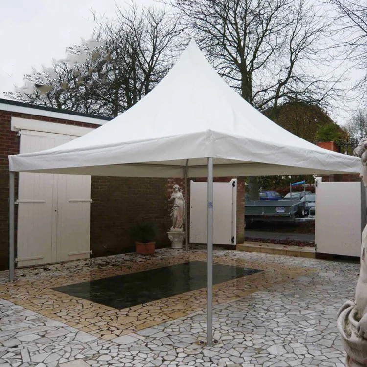 Hot sale 4x4 high peak  3 X 3M Pagoda Tent Canopy Gazebo Aluminum Frame For Trade Show Beach Party Peak event tent