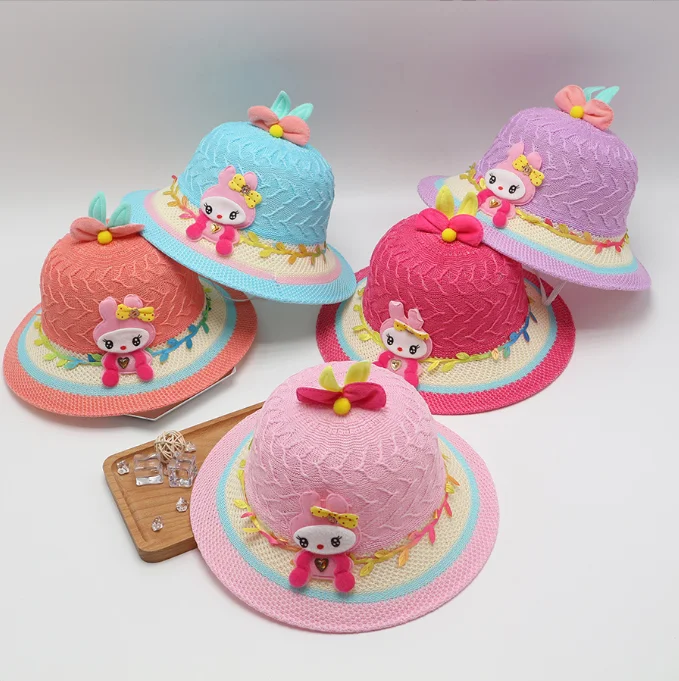 Соломенные шляпы для детей