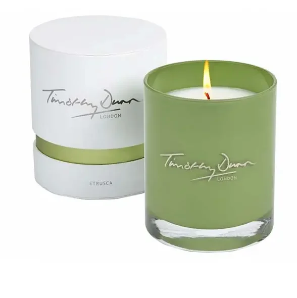 Factory Hemp Essential Oil/Candle/Cosmetic/Bottle Cardboard Color Round  Tube Custom Candle Jar with Lid and Gift Box