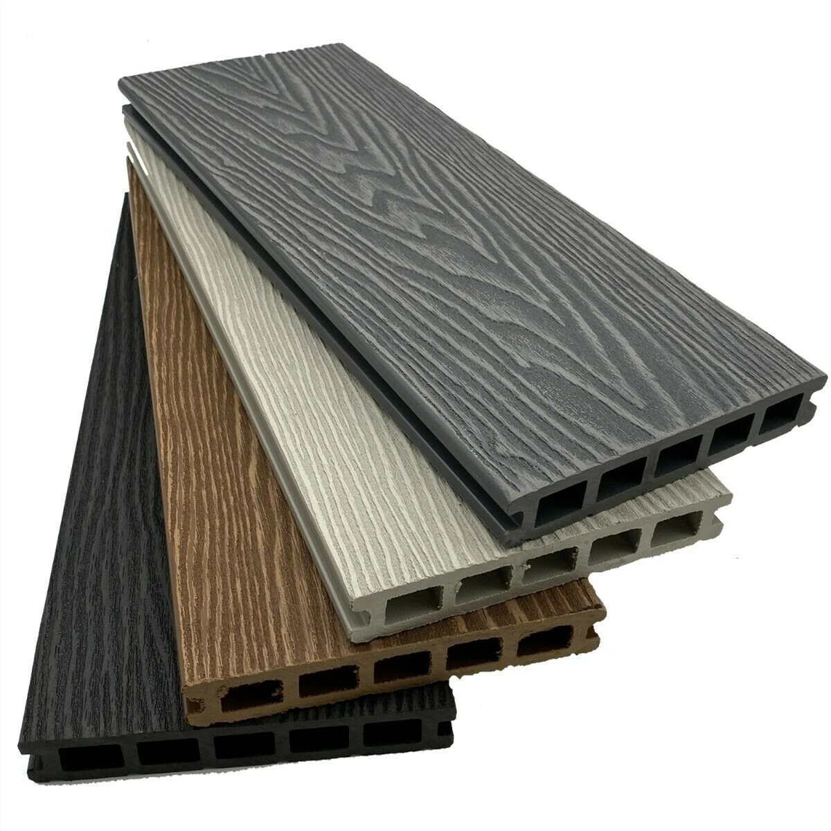 waterproof ECO friendly wooden decks outdoor floor wood composite decking for exterior decoration