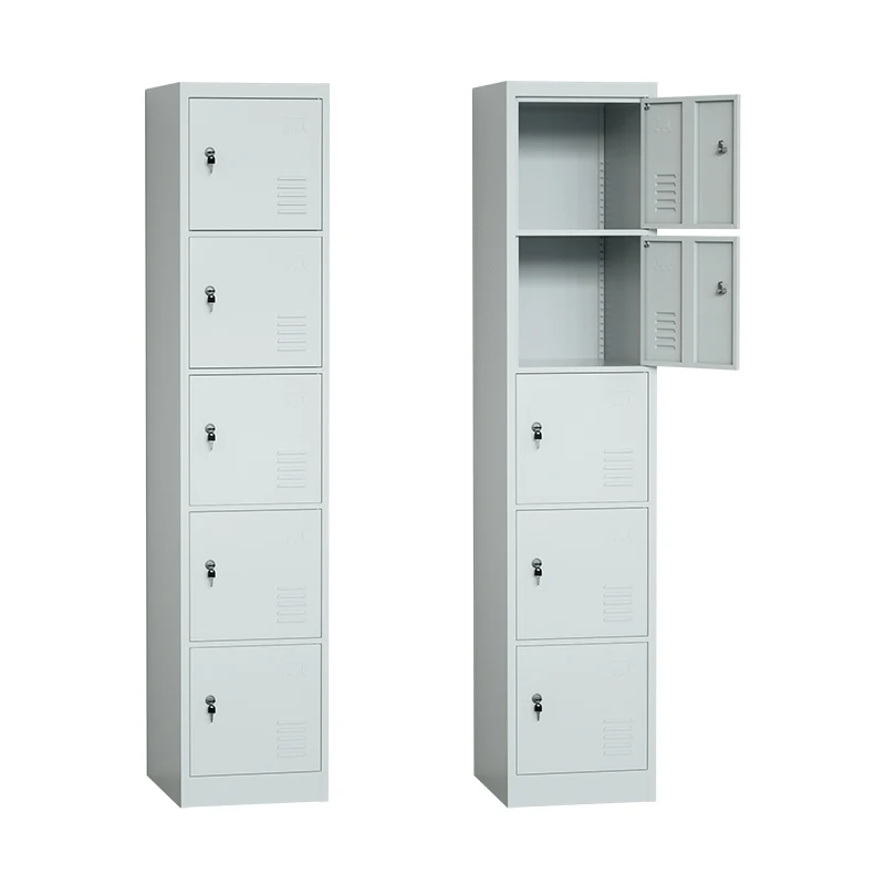 Metal locker vertical 1 door cupboard for clothes classifiable single door steel locker cabinets Metal Closet,gym,workshop,