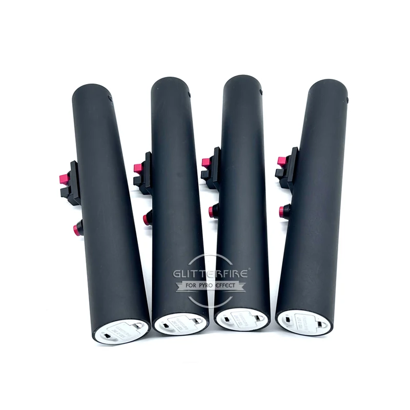 2 Pcs Pack Stage Fountain Hand Gun Manual Control Firework Firing System Cold Pyro Machine Pyrotechnic Ignition System For Party