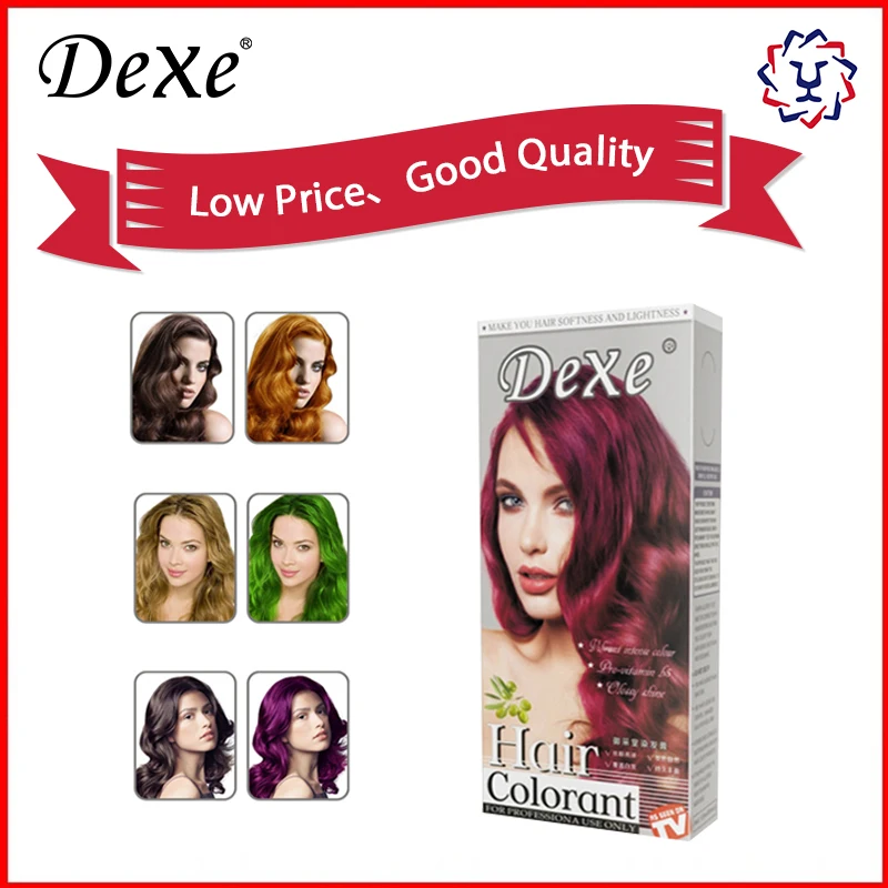 Dexe hair color cream professional hair color manufacturers natural salon style easy use at home