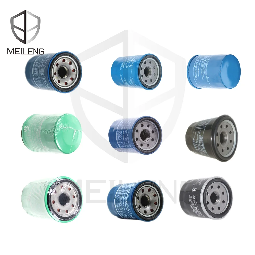 MEILENG Cost-Effective Auto Engine systems Car Filtros de aceite For All Honda Hyundai Nissan Toyota Engine parts Oil filter