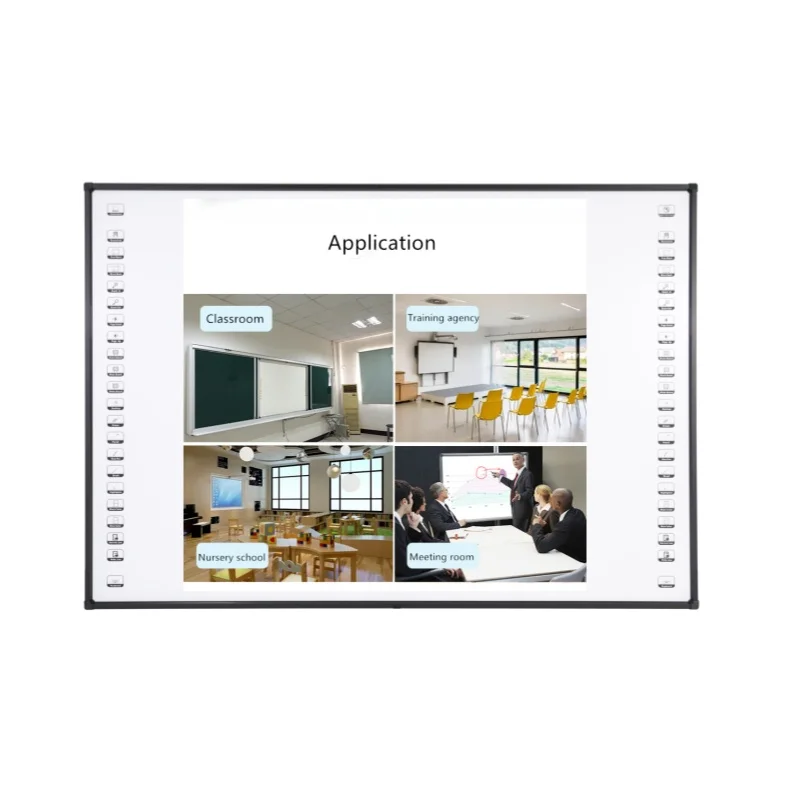 Amazon Hot Sale Education Equipment Smart Electronic Board Interactive Whiteboard Infrared Whiteboard Magnetic Marker Whiteboard