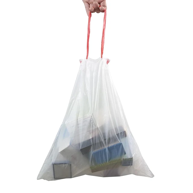 Biodegradable Garbage Bags Tall Kitchen Scented Pla Eco Trash Bin bags Garbage Bags 30 Gallons with Drawstring for Dustbin