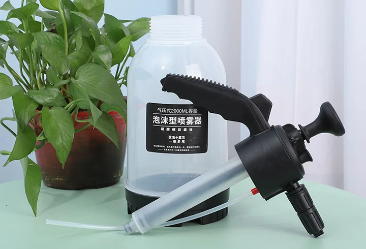 Car wash pressure sprayer foam sprayer car wash seametal 2l hand pump foam sprayer for car