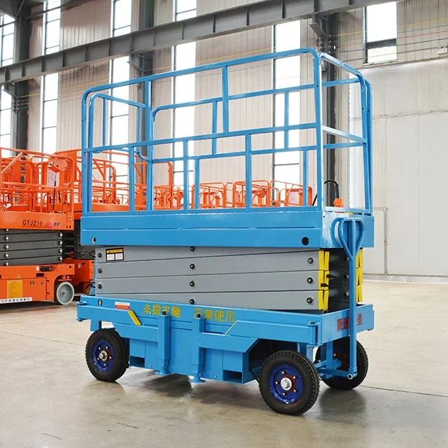 Мобильный ножничный подъемник Qiyun Kinglift выгодная цена 8 м 500 кг гидравлический используемый на заводе складах гостиницах аэропортах