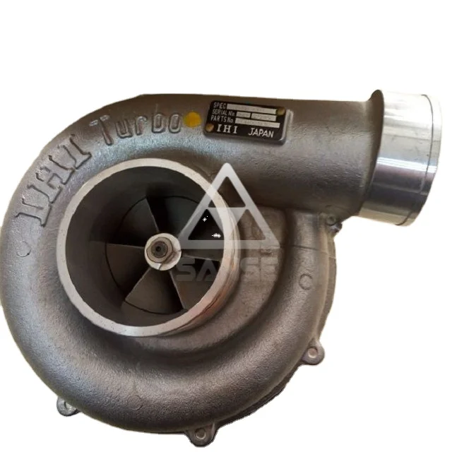 Genuine turbo kit 1-14400388-6 IHI Turbocharger for ZX450 Excavator 6WG1 engine parts 1-14400383-6