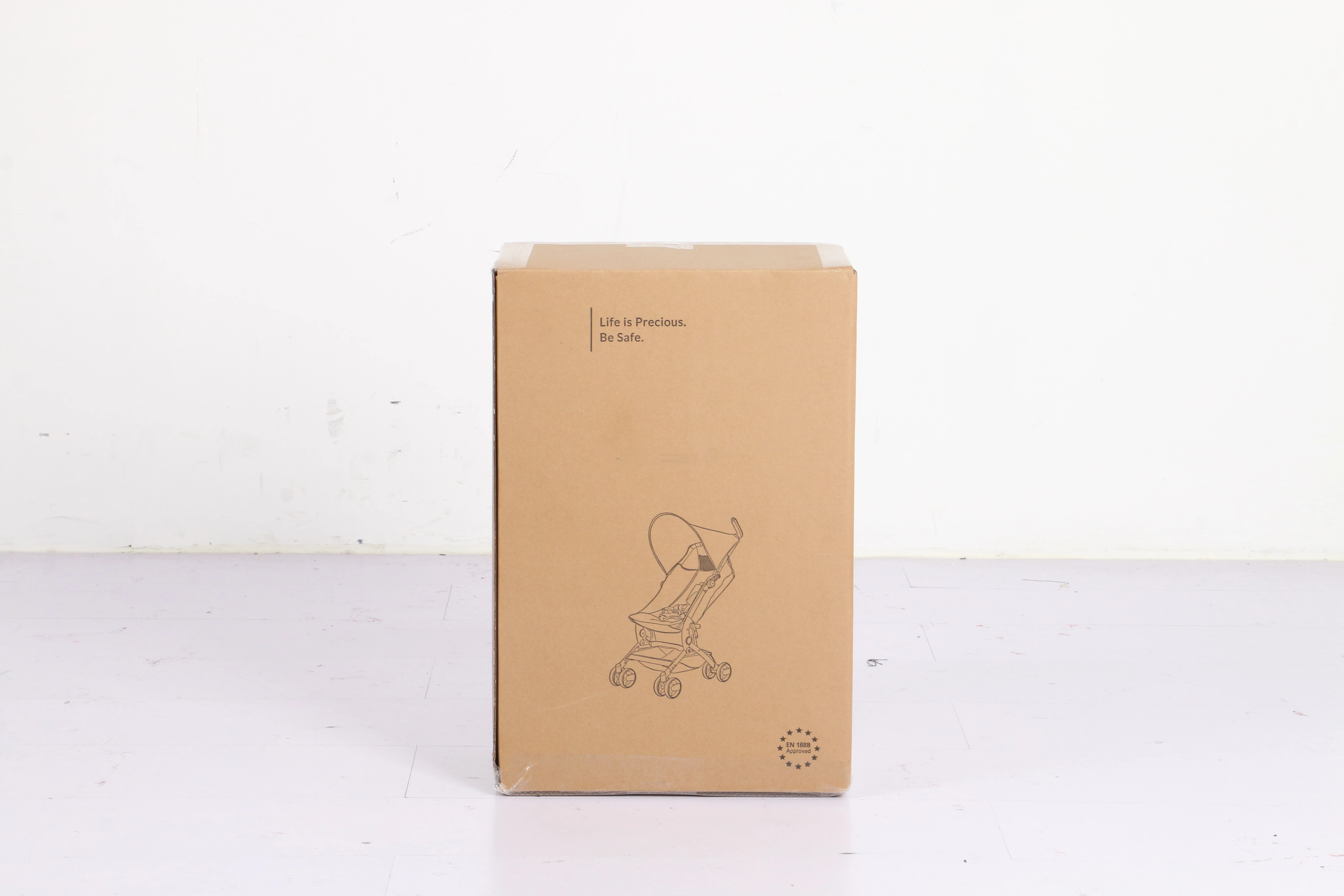 Easy Folding light weight carriage handle Stainless steel foldable portable baby stroller for 2024