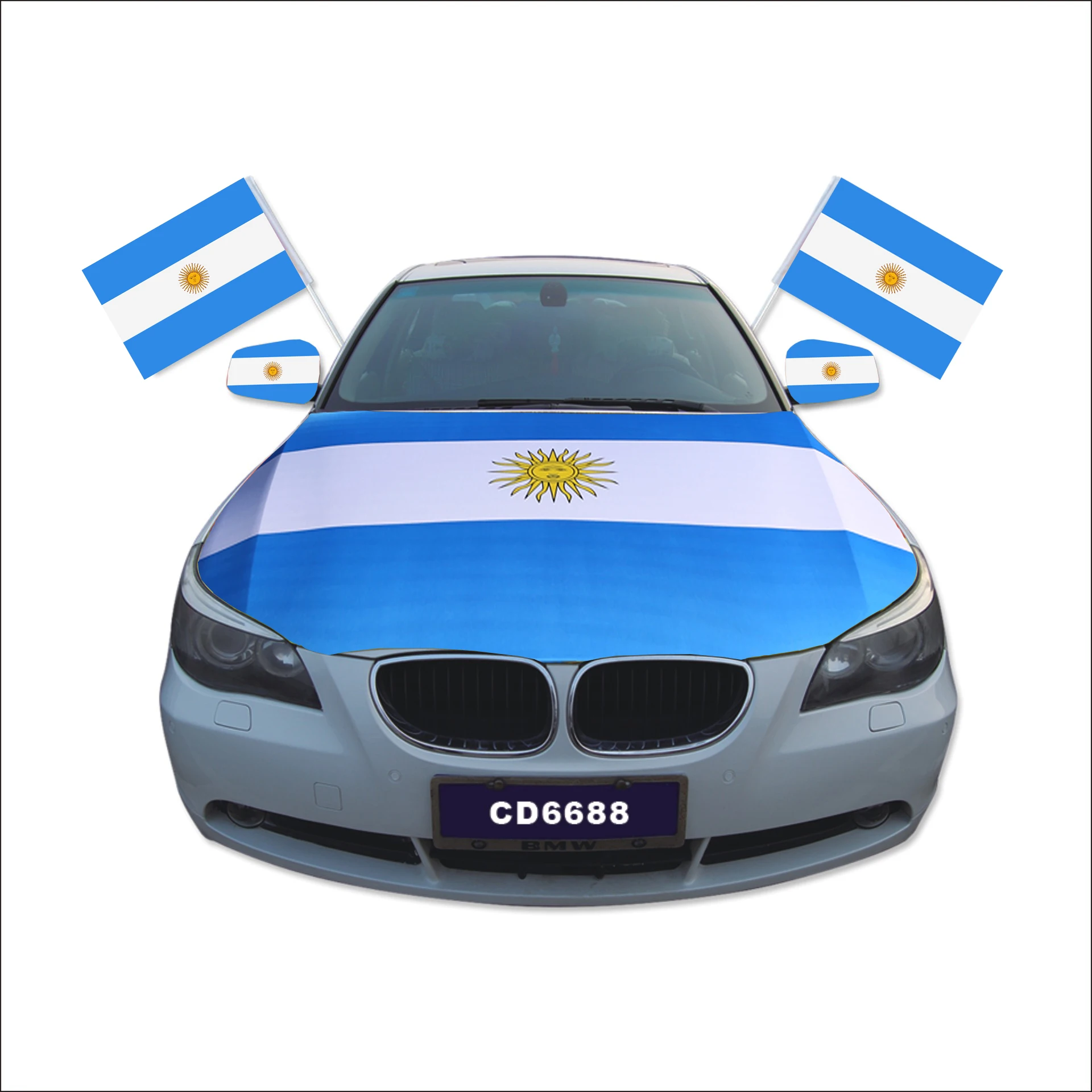  Высококачественный дешевый индивидуальный чехол для капота автомобиля с принтом флага