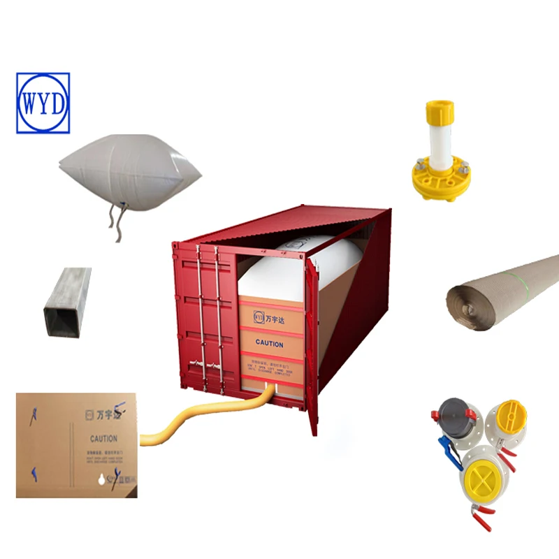 20ft 40ft Container Flexitank Sunflower Oil Edible Oil Water Tank Non-Dangerous Chemicals 24000L Flexibags