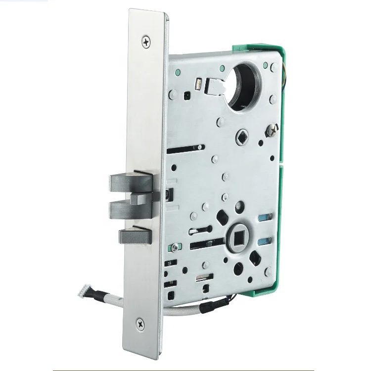 KEYMAN  ANSI BHMA Grade 1 certified 6v lock with switch Sensor commercialAmerican Motor Electronic Motor Mortise Door Lock