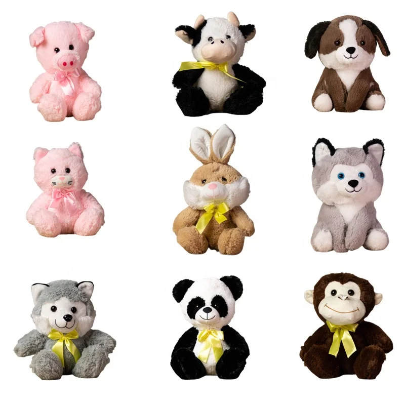 Оптовая продажа на заказ, акция, 15 см, плюшевые животные, коллекция игрушек, милые, мягкие, Лидер продаж, пушистые мягкие игрушки