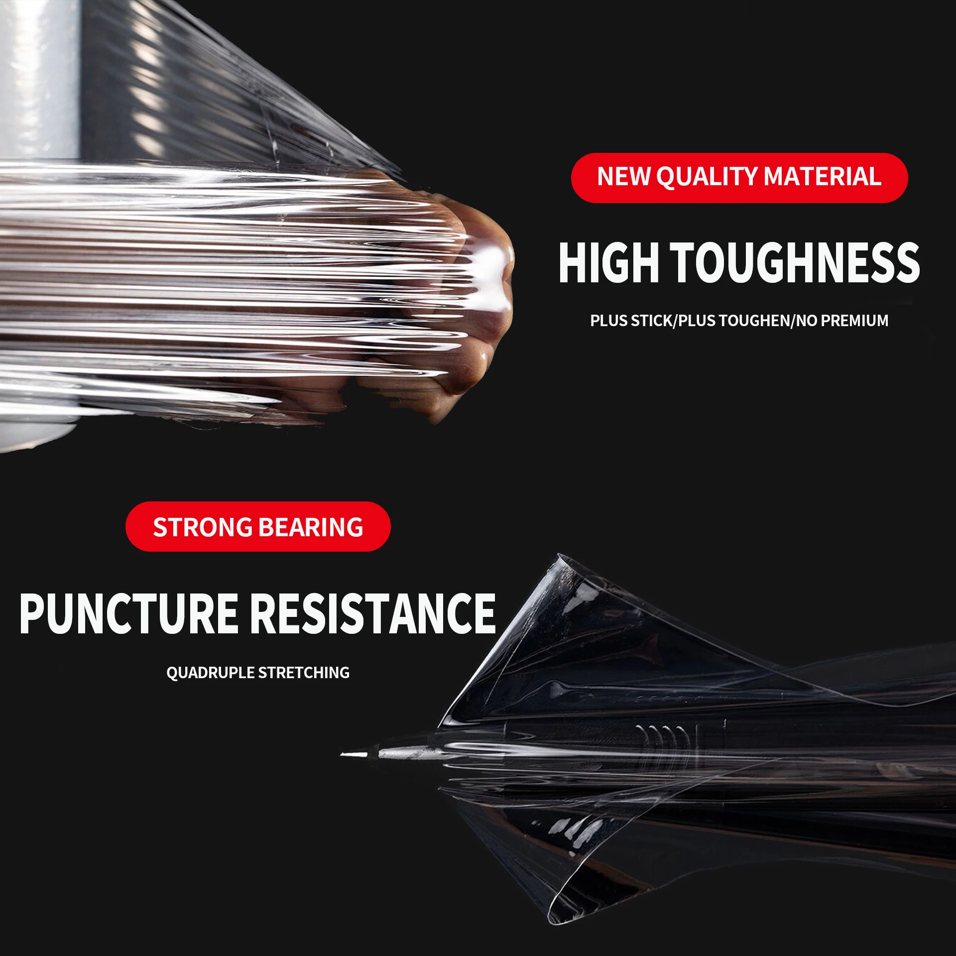 Manufacturers Packaging Industrial Grade Hand Mini Roll With Handle Stretch Film