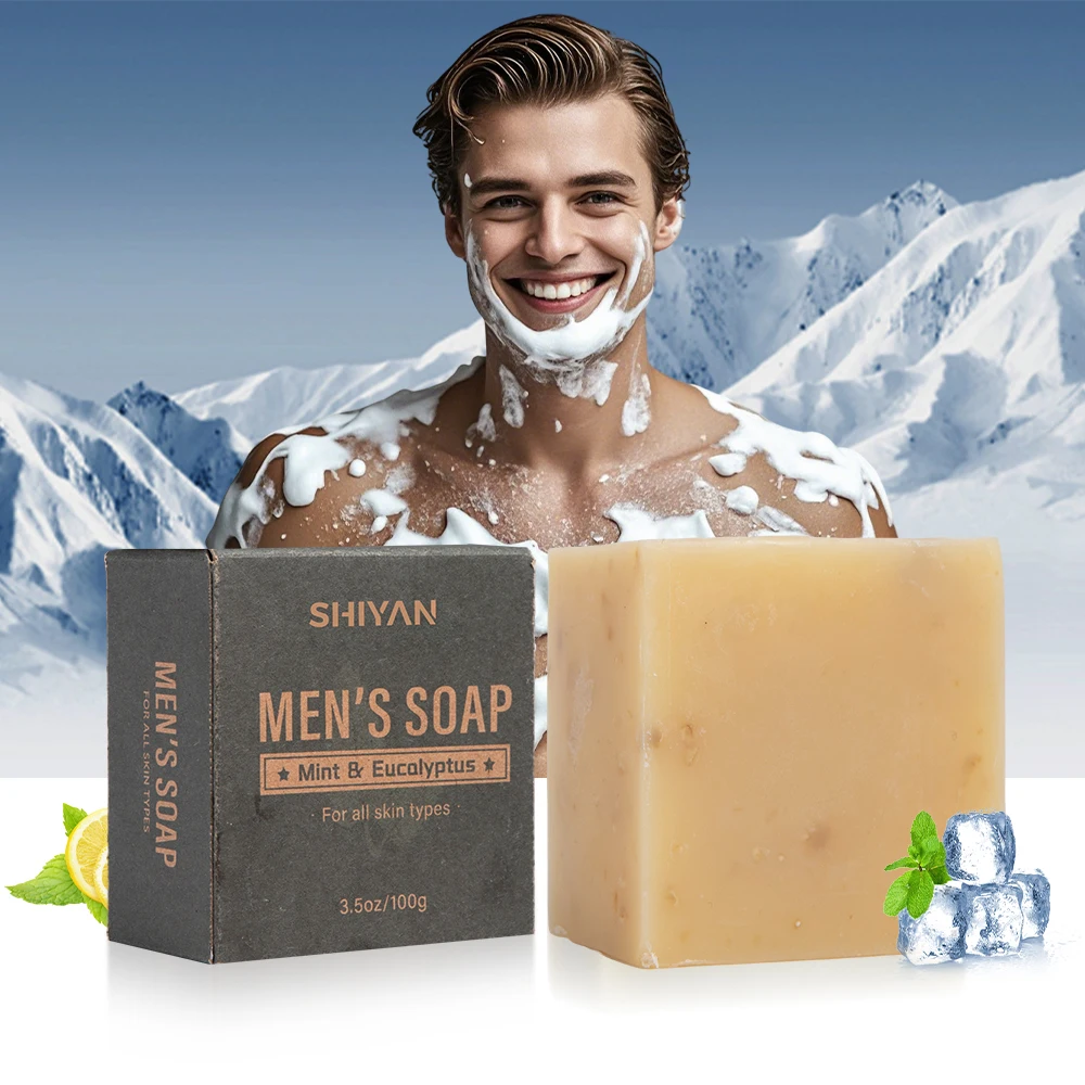 Goat Milk Coconut Oat Grains Organic Natural Moisturizing Customized Packaging Oil Control Heavy Grit Mens Soap