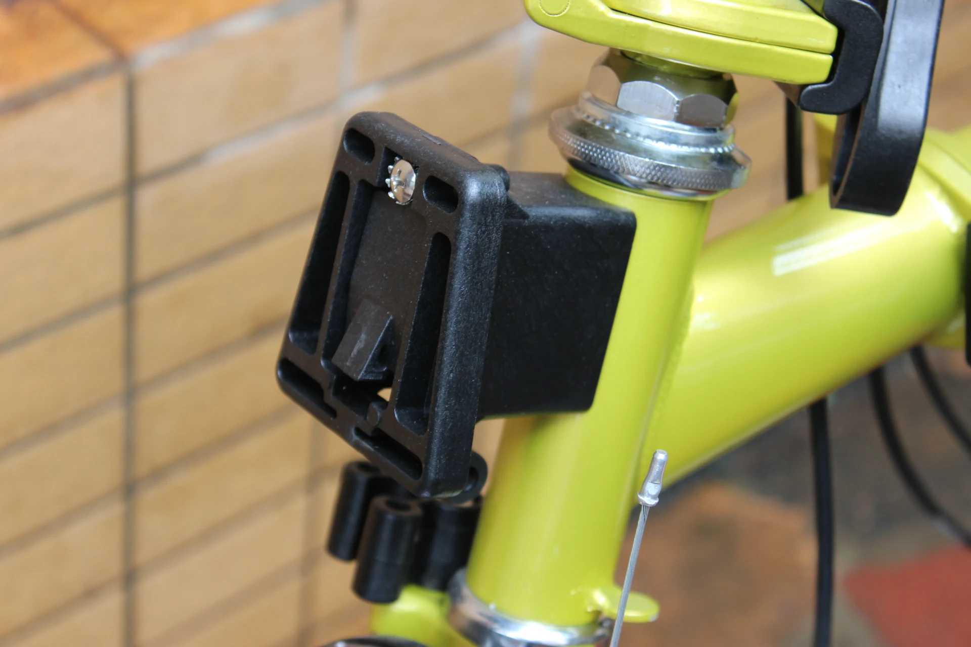 Спереди Перевозчик блок для Brompton 16 дюймов складной