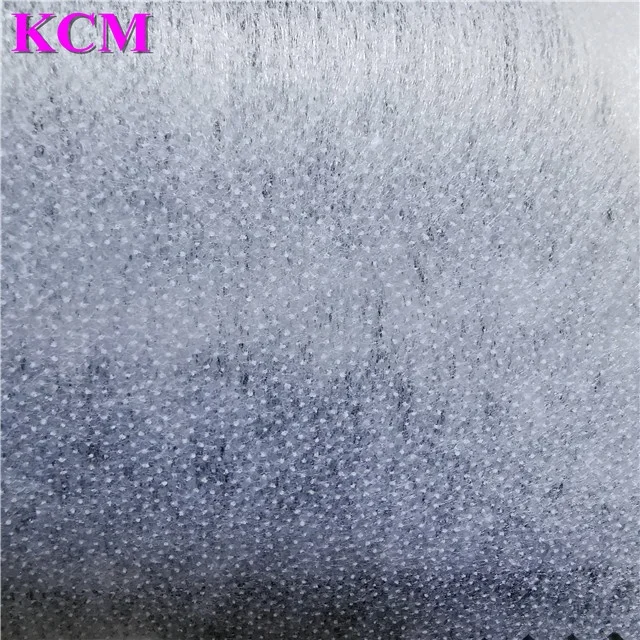 
100% polyester nonwoven interlining for garments interlining dot fuse 