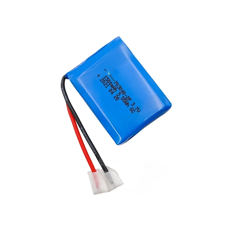 Компактная 703040 1500mAh-2P параллельная литиевая батарея для GPS-трекеров