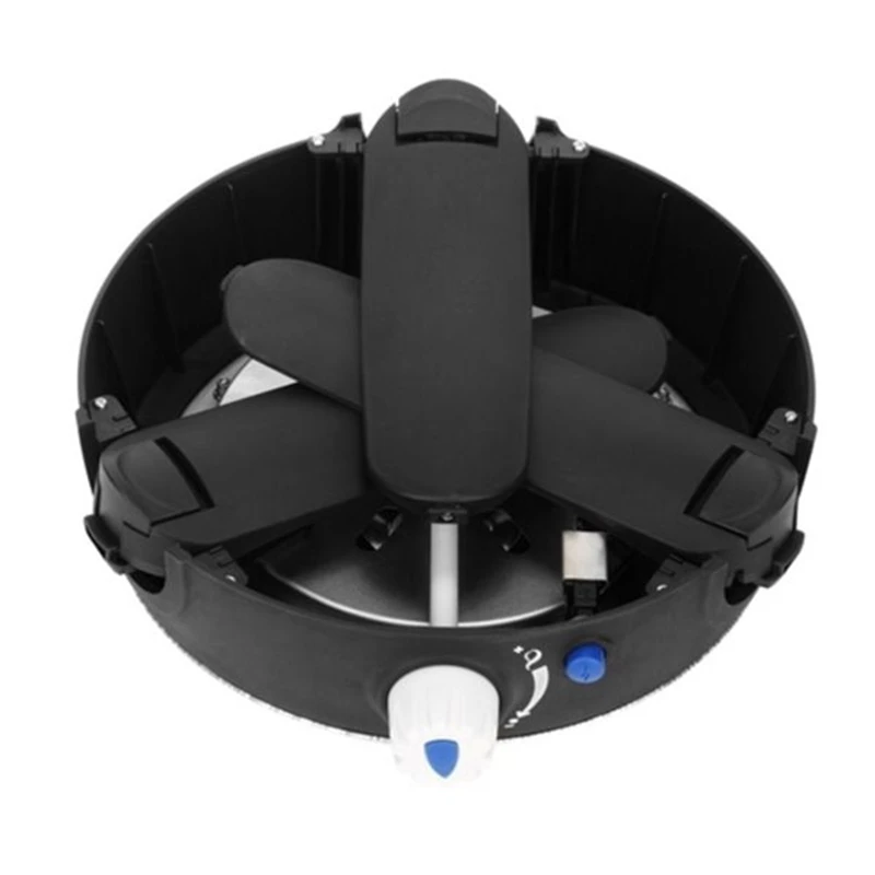 luxury all-in-one gas barbecue with a large cooking surface of 46 cm The powerful stainless steel burner gas bbq grill