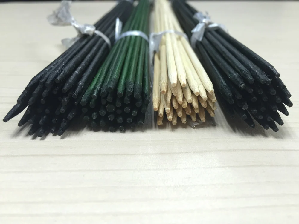 Anti-mould coloured plant support bamboo flower stick