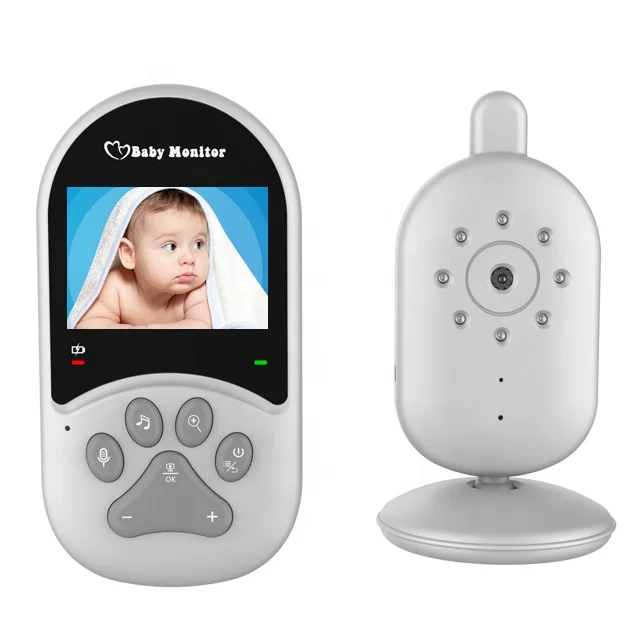 brand new 2.4 inch video baby monitor with night vision support 4 cameras
