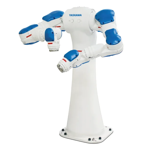 Dual Arm Industrial Robot YASKAWA MOTOMAN SDA5F 5kg Payload 845mm Arm Robots With Schunk Gripper For Assembly Tending Handling