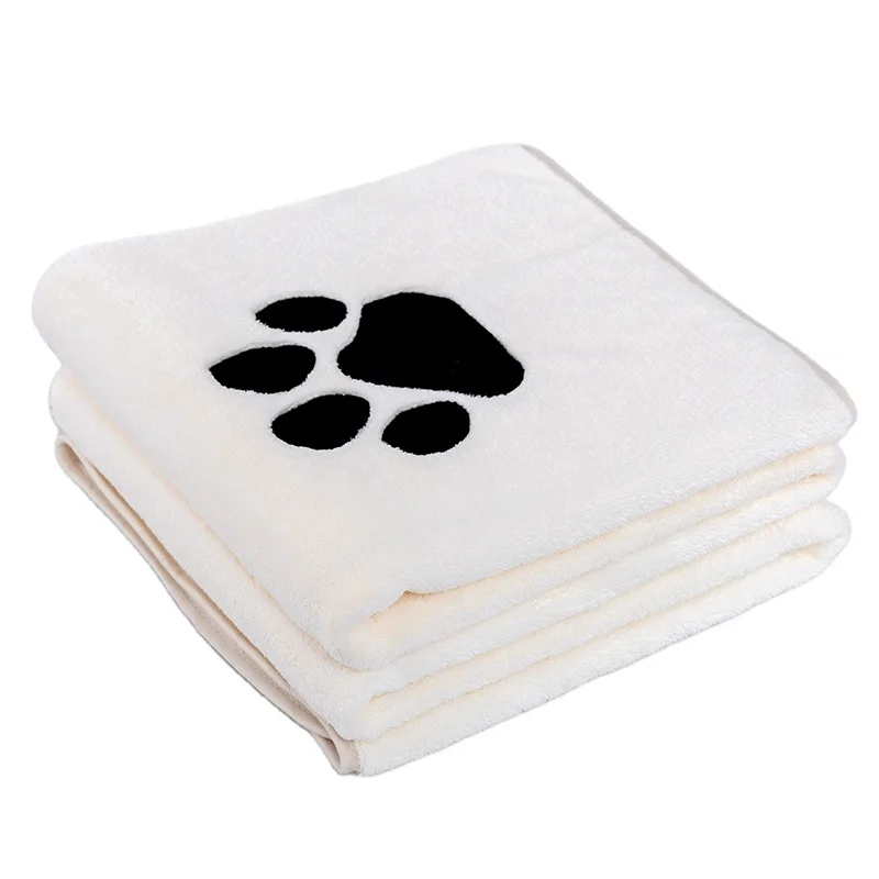 
Manufacturer pet cat bath quick drying towel for dog 