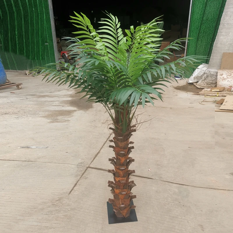 8 Meter Fiberglass artificial tree palm trees price artificial outdoor artificial tree coconut