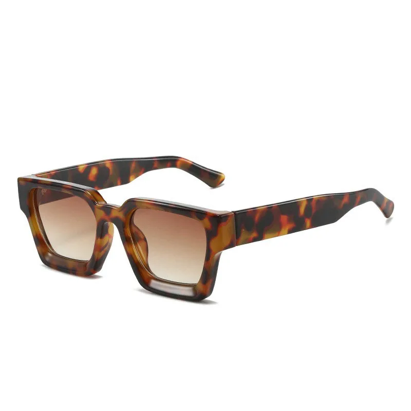 Wholesale fashion European American big frame personality rectangle sunglasses